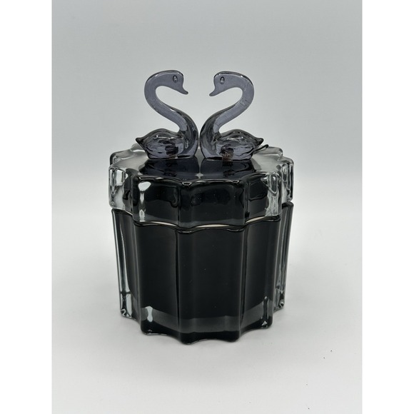 Enchanté Other - Maison De bougies Enchante Luxe Vanilla Swan Glass Candle Luxury Candle New